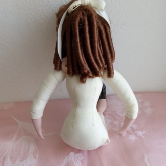 Vintage Victorian Reproduction Artist Porcelain Doll - Picture 4 of 15